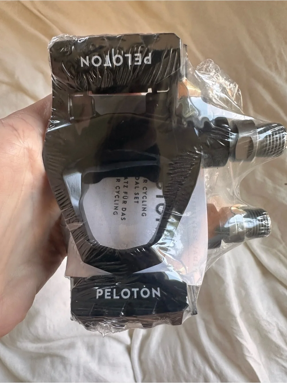 Peloton delta pedals, NWT never used original peloton bike pedals